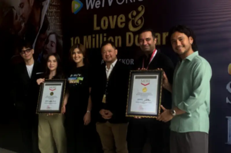 Love & 10 Million Dollars Raih Rekor MURI Trending di 34 Negara