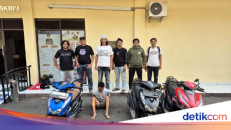 Maling Curanmor di Lebak Ditangkap, Dua Rekan Masih Buron