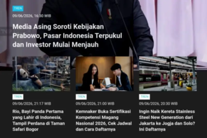 Media Asing Soroti Kebijakan Prabowo, Rupiah Terpukul