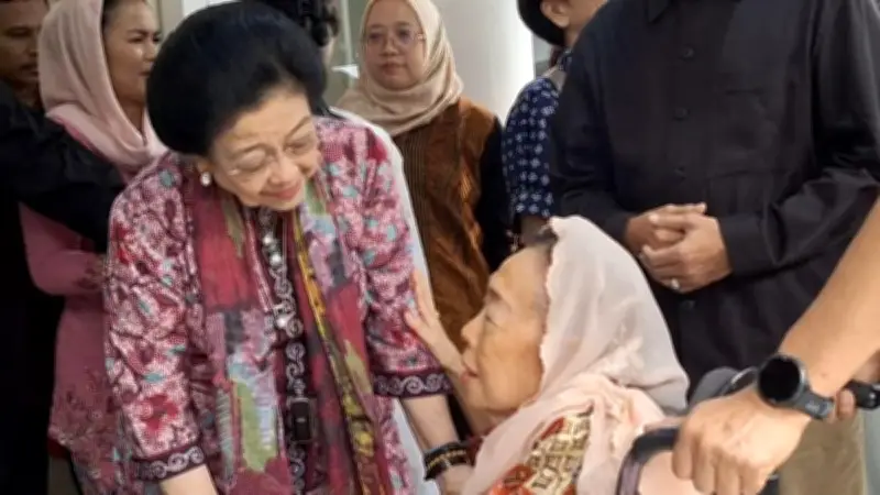 Megawati Hentikan Pidato Sambut Sinta Nuriyah di Silaturahmi GNB
