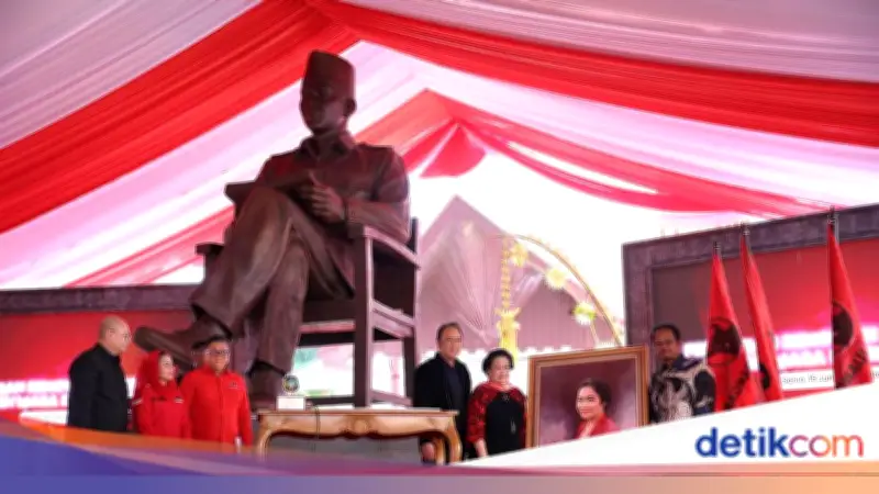 Megawati Resmikan Renovasi Istana Gebang, Ajak Teladani Perjuangan Bung Karno