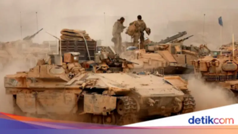 Memanas! Hizbullah Hancurkan 3 Tank Israel di Lebanon