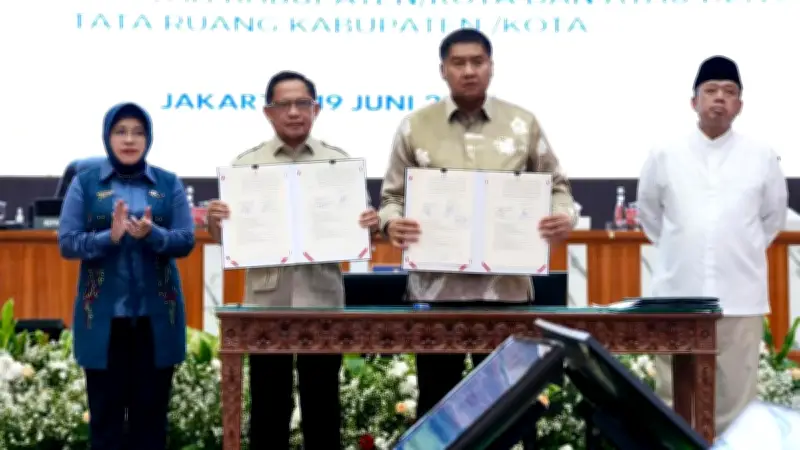 Mendagri dan Menteri PKP Teken SKB Percepat Pembangunan 3 Juta Rumah
