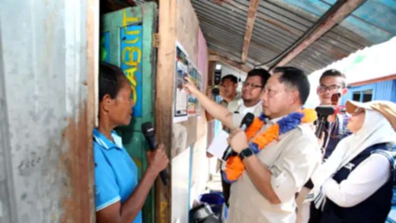 Mendagri Tinjau Kampung Nelayan Tanjung Ria, Dorong Perbaikan Rumah dan Sanitasi