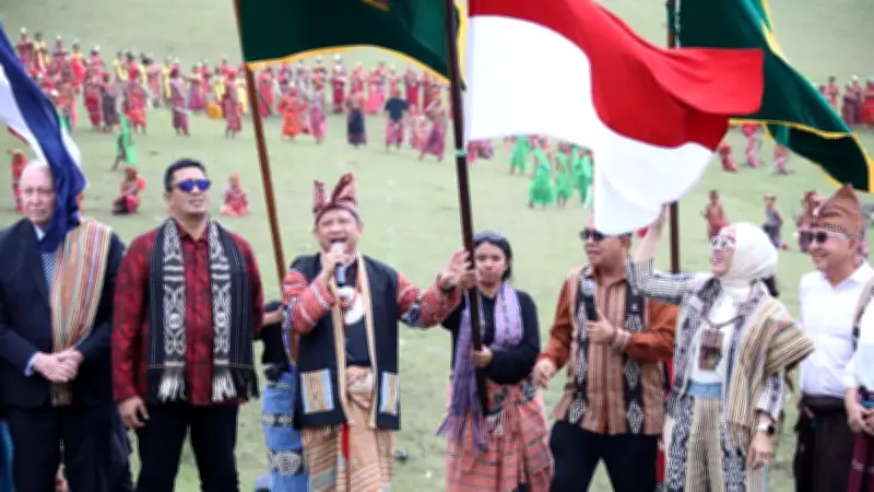 Mendagri Tito Karnavian Resmi Buka Festival Fulan Fehan IV di Belu, NTT