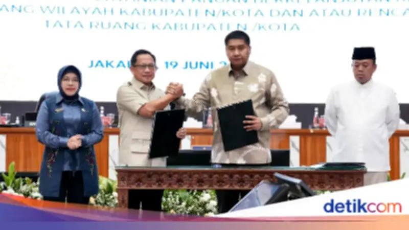 Mendagri Tito Teken SKB 3 Juta Rumah, Perluas Zona MBR Jadi Empat