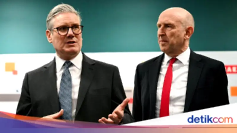 Menhan Inggris John Healey Mundur Usai Cekcok Anggaran Militer dengan PM Starmer