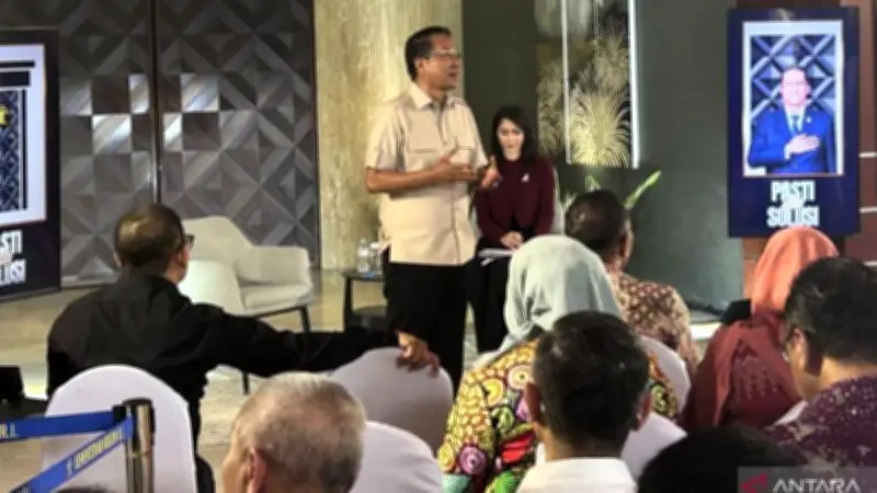 Menkum Supratman Jawab Aduan Masyarakat di Acara 'Pasti Ada Solusi'
