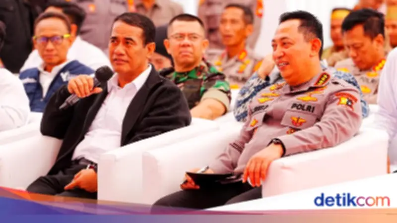 Mentan Apresiasi Kepercayaan ke Polri 82,4%, Harap Sinergi Diperkuat