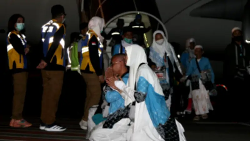 Menteri Haji: Baru 22,77 Persen Jemaah Haji Tiba di Indonesia
