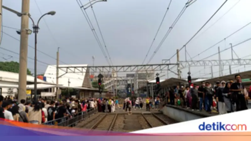 Momen Libur Sekolah, 82 Ribu Penumpang Padati Stasiun Bogor
