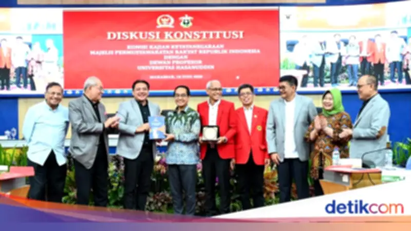 MPR dan UNHAS Bahas Pasal 33 UUD 1945 untuk Ekonomi Kerakyatan