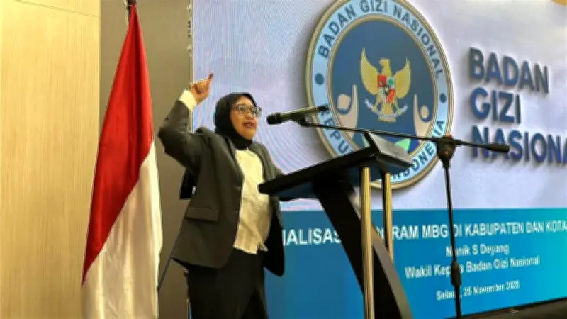 Nanik Deyang Resmi Gantikan Dadan Pimpin BGN, Siap Jalankan Amanah