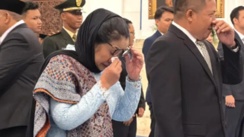 Nanik S Deyang Menangis Haru Usai Dilantik Jadi Kepala BGN oleh Prabowo