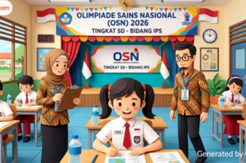 OSN-K 2026 Jenjang SD Mulai Digelar, Ini Materi Ujiannya