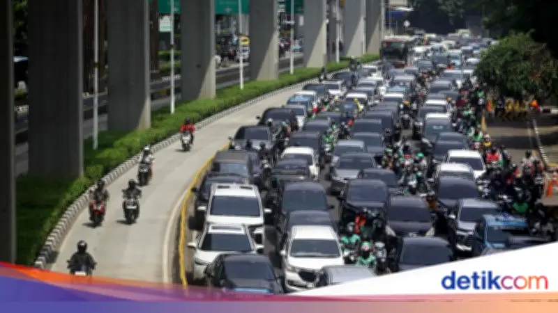 Parkir Liar Saat Konser di Rasuna Said Bikin Macet, Dishub DKI Angkat Bicara