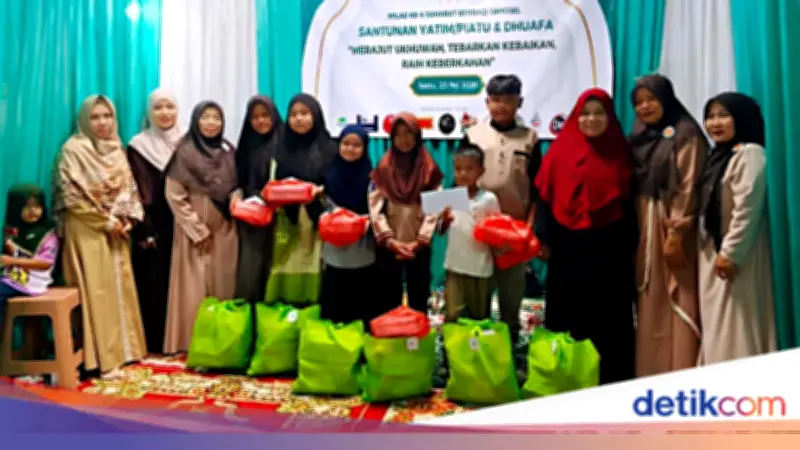 Pegadaian dan Sahabat Berbagi Tangsel Santuni Anak Yatim & Dhuafa