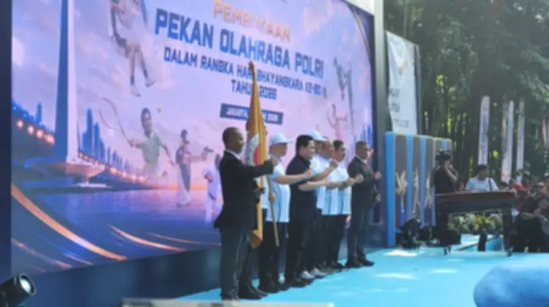 Pekan Olah Raga Polri 2026 Dibuka, Sembilan Cabang Dipertandingkan