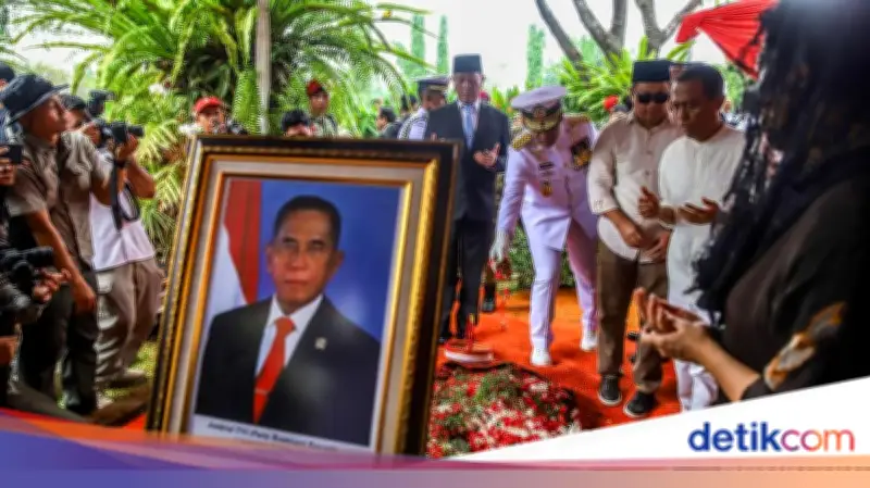 Penghormatan Terakhir untuk Ryamizard Ryacudu di TMP Kalibata