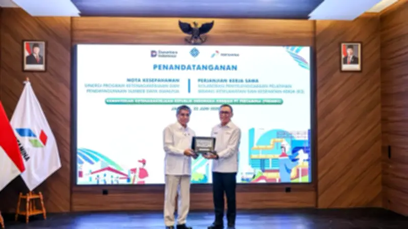 Pertamina dan Kemnaker Teken MoU Perkuat SDM dan Budaya K3