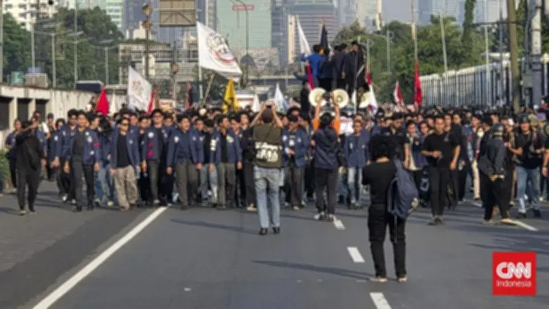 Pimpinan DPR Terima Massa Mahasiswa dalam Pertemuan Tertutup