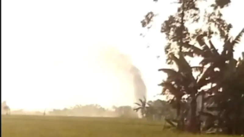 Pipa Gas di Bekasi Diduga Bocor, Semburan Gas Tinggi Picu Kepanikan Warga