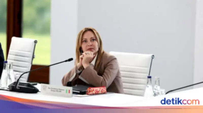 PM Italia Murka Disebut Trump Memohon Foto Bareng di KTT G7
