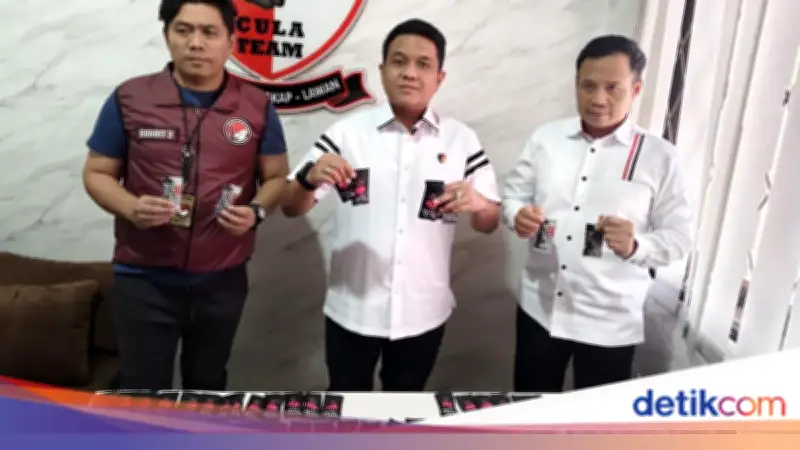 Polda Banten Gagalkan Peredaran 195 Cartridge Vape Etomidate Senilai Rp1 Miliar