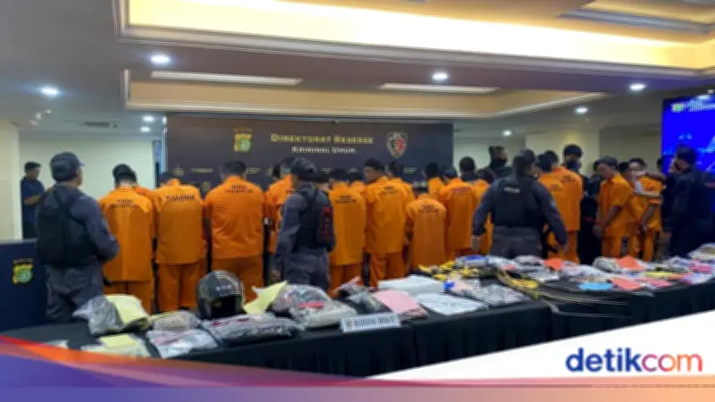 Polda Metro Jaya Tangkap 2.054 Tersangka Kejahatan, Motif Ekonomi dan Narkoba