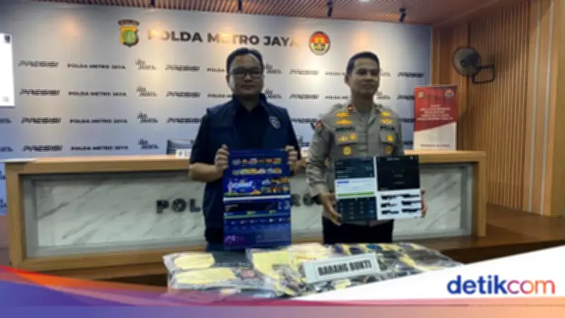 Polda Metro Tangkap 4 Tersangka Judi Online 1xBet, Buru Pengendali WNA