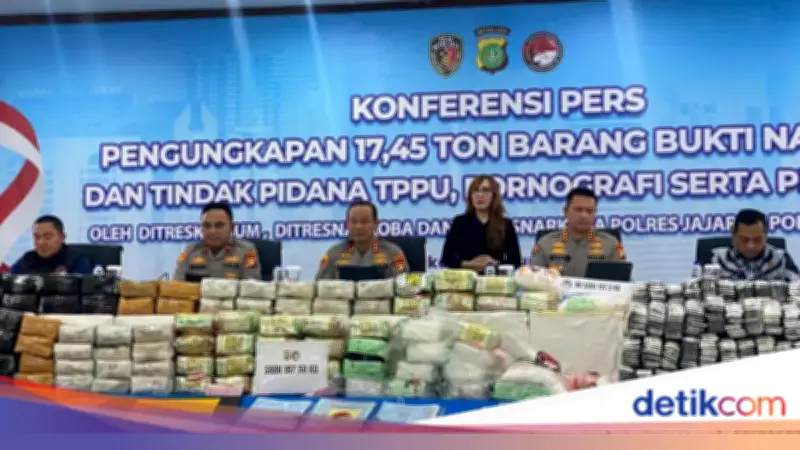 Polda Metro Ungkap 3.800 Kasus Narkoba, Selamatkan 15 Juta Jiwa