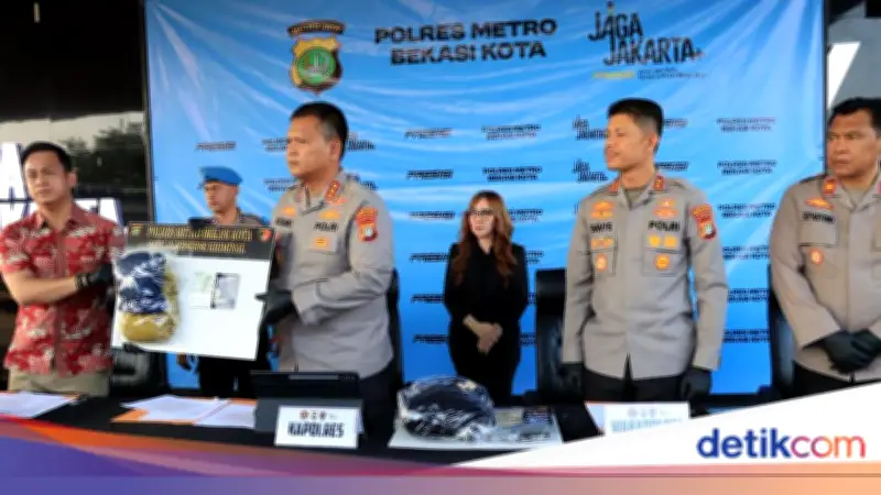 Polisi Bekuk Pencuri Motor di Kayuringin Bekasi, Satu Pelaku Masih Buron