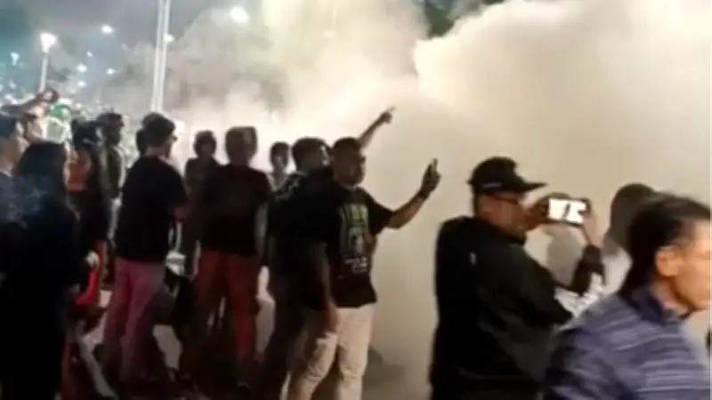 Polisi Buka Suara Soal Asap Tebal di Tengah Aksi Demo Salemba