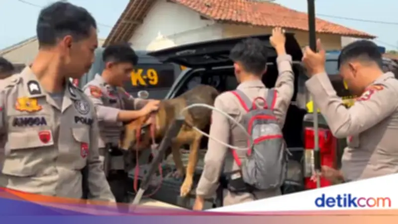 Polres Bogor Kerahkan Tim K9 Buru Anjing Pemburu Lepas di Jasinga