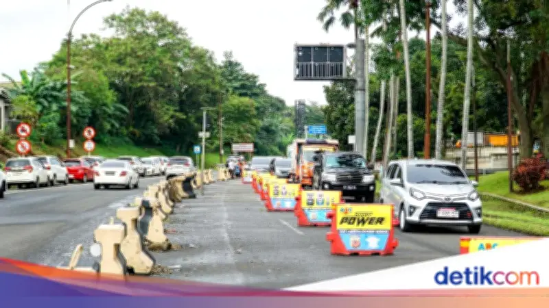 Polres Bogor Terapkan One Way di Puncak Saat Libur Tahun Baru Islam