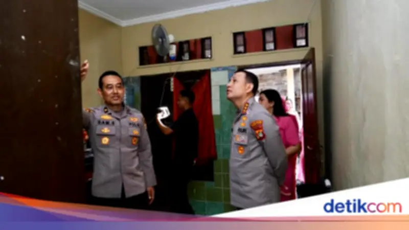 Polres Jakarta Pusat Bedah Rumah Anggota Polri Sambut Hari Bhayangkara ke-80