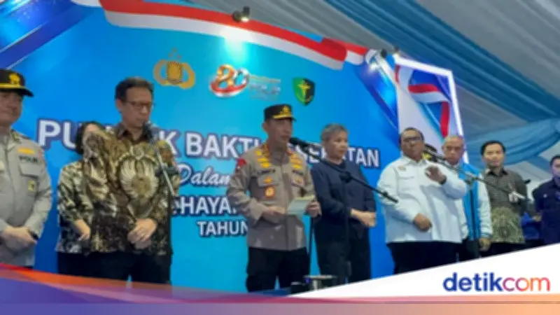 Polri Gelar Puncak Bakti Kesehatan 2026, Layani 664.975 Orang hingga Operasi Gratis