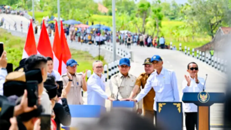 Prabowo Janji Tingkatkan Biaya Pembangunan Infrastruktur hingga Desa