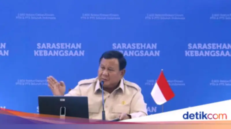 Prabowo Tegaskan Kebebasan Akademik di Kampus untuk Adu Gagasan