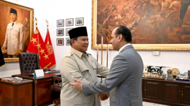 Prabowo Terima Kunjungan Wakil PM Qatar, Dapat Pesan Khusus dari Emir