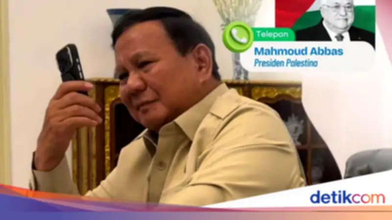 Prabowo Terima Telepon Presiden Palestina, Dapat Apresiasi Dukungan Indonesia