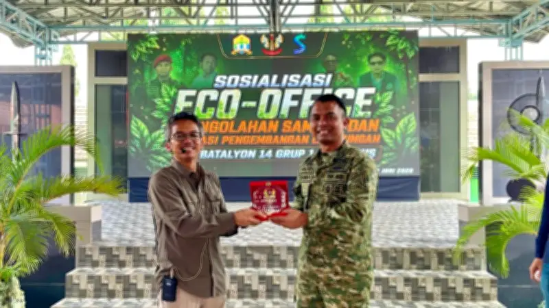 Prajurit Kopassus Ditantang Wujudkan Survival Architecture Indonesia