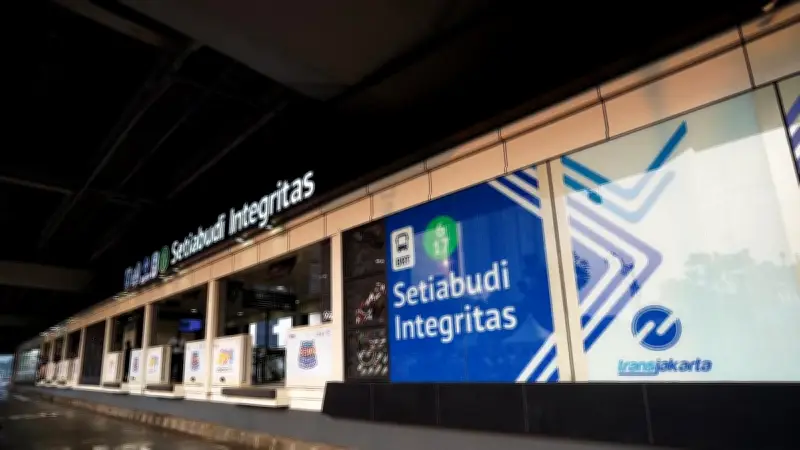 Pramono Anung Resmi Ganti Halte Setiabudi Jadi Setiabudi Integritas