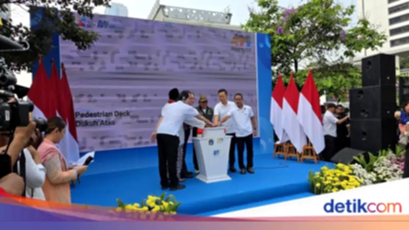 Pramono Canangkan Jembatan 'Donat' Dukuh Atas, Target Rampung 2028