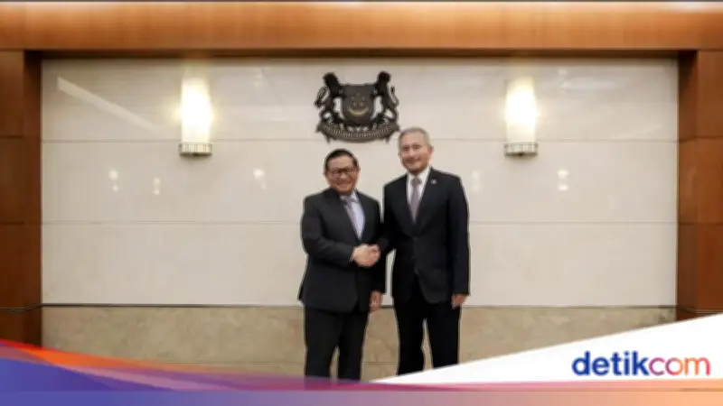 Pramono Temui Dua Menteri Singapura, Bahas Investasi dan Transportasi Publik