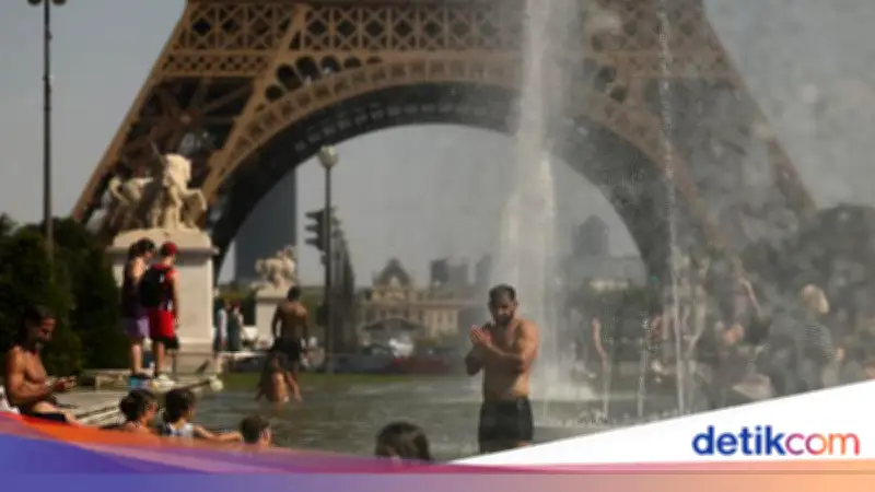 Prancis Catat 1.200 Kematian Sehari Akibat Gelombang Panas
