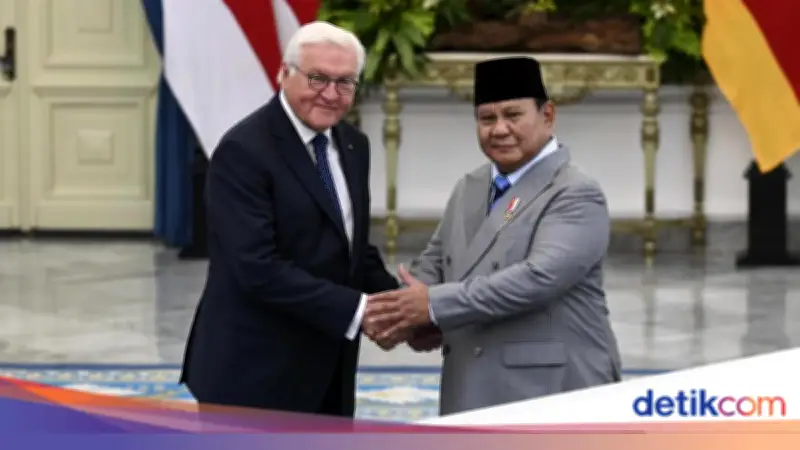 Presiden Jerman Ungkap Alasan Bertemu Prabowo di Tengah Krisis Global