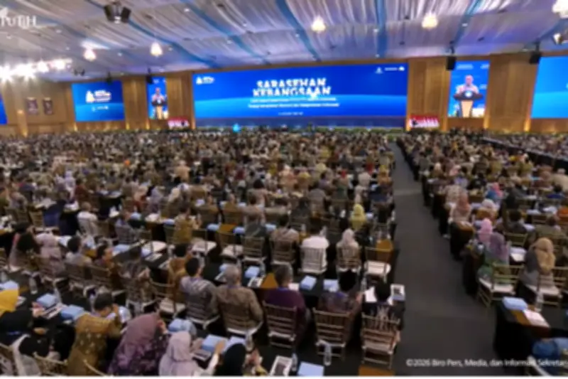 Presiden Prabowo Buka Sarasehan Kebangsaan KSTI 2026 di JCC Senayan