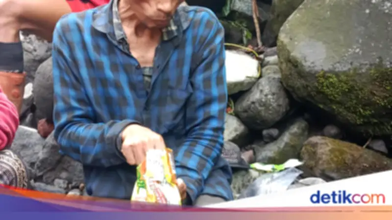 Pria Hilang 3 Tahun Ditemukan di Gunung Salak, Kondisi Lemas dan Kurus