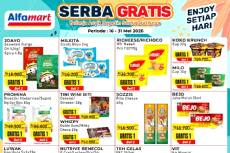 Promo JSM Alfamart Hari Ini 5 Juni 2026: Diskon Susu dan Kebutuhan Rumah